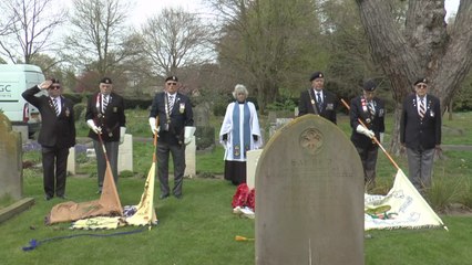 New gravestone marks one of the youngest Kent WWI soldier