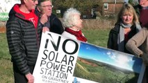 MP Helen Whately holds protest meeting against Faversham solar park