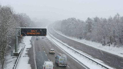 Winter arrives in Kent: First gritters to salt Kent roads tonight