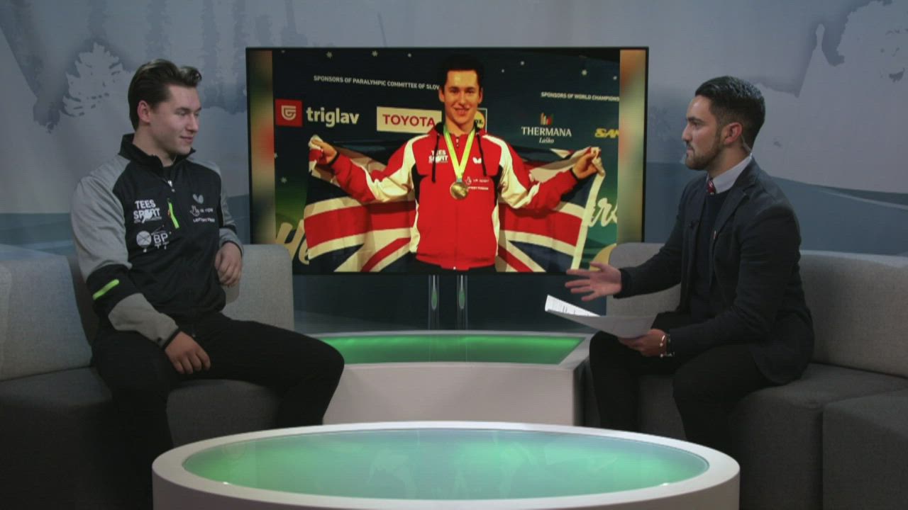 Kent table tennis world champion returns from Slovenia