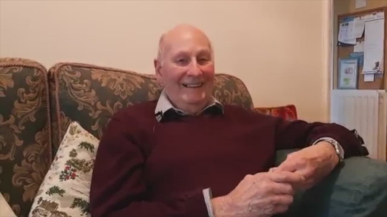 81-year-old takes on abseil