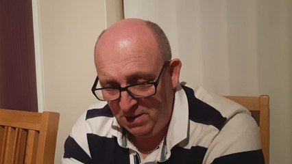 Dover firefighter Barry Davison speaks about his experiences