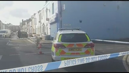 Police have cordoned off a residential road in Gillingham