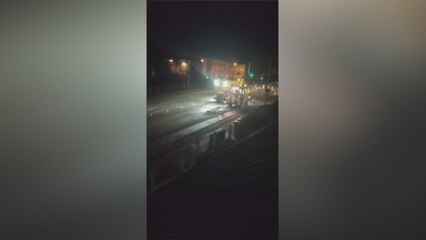 Residents are complaining roadworks are too noisy