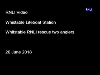 Two Rescued by Whitstable Lifeboat after Dinghy Overturns Off Reculver