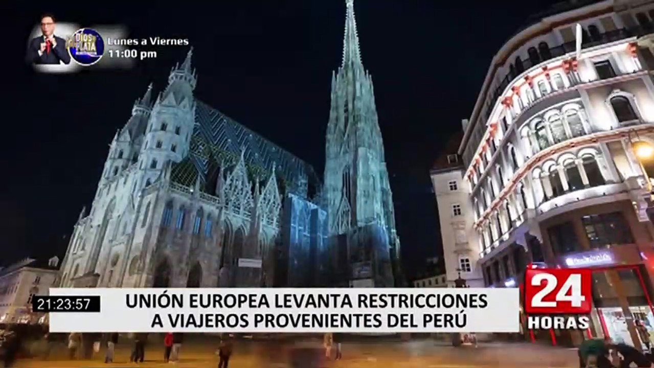 Levantan restricciones para viajes de peruanos a la Unión Europea