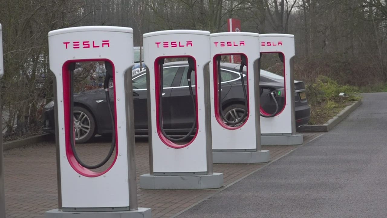 New charging points for electronic cars in Maidstone video Dailymotion