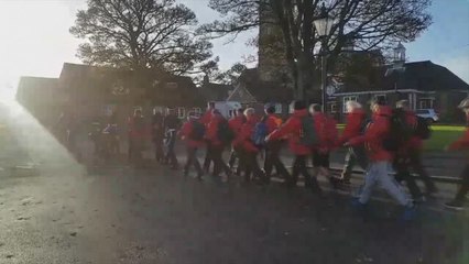 100 mile veterans challenge underway