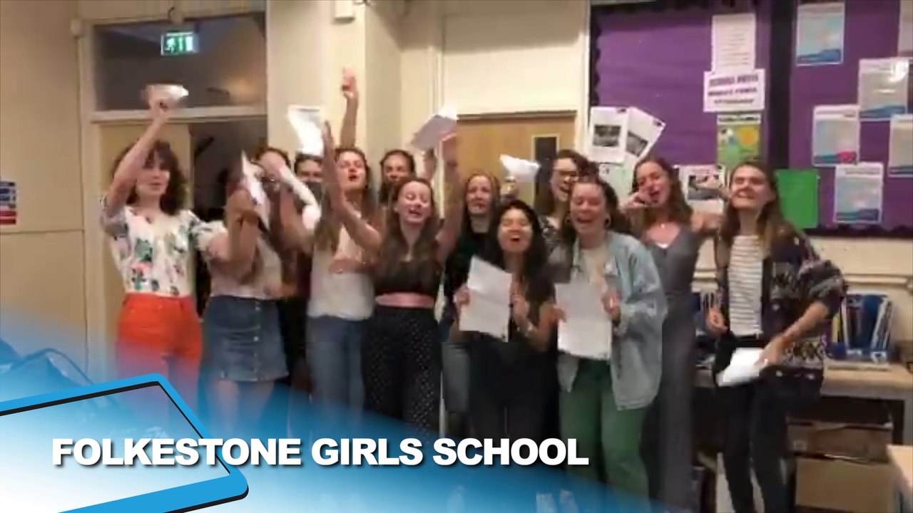 Students across Kent open their A-level results