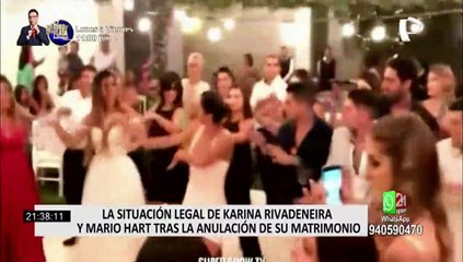 ¿Cuál es la situación legal civil de Korina Rivadeneira y su hija?
