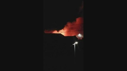 Footage shows dramatic fire in Teynham