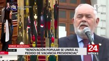 Jorge Montoya anuncia que Renovación Popular apoyará el pedido de vacancia presidencial
