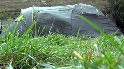 Several homeless people living in a church graveyard in Ramsgate