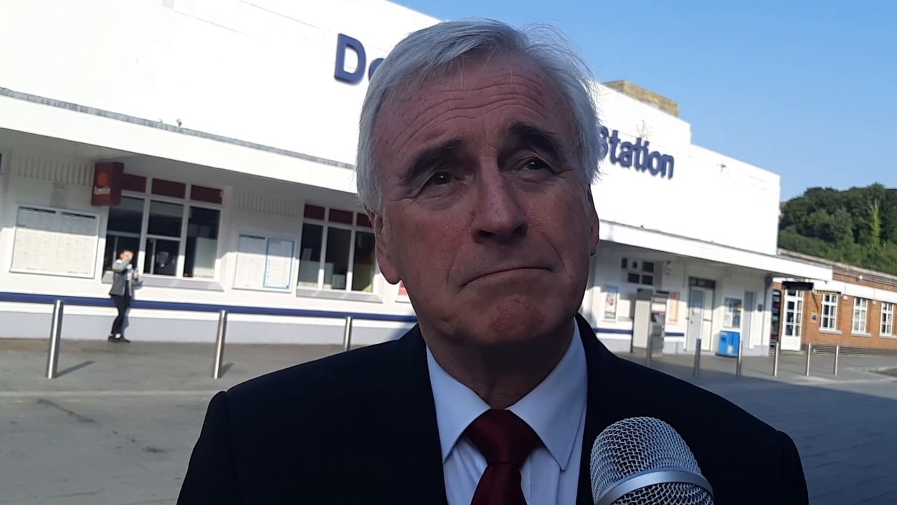 Shadow Chancellor in Dover