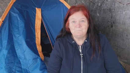 Women sleeping rough in Margate