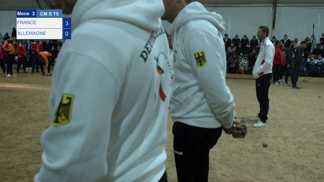 CM SENIORS MASCULINS 2021 - FRANCE VS ALLEMAGNE - 5ème TOUR SWISS