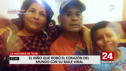 Tilín cuando sea grande: "Quiero ser un buen bailarín profesional"