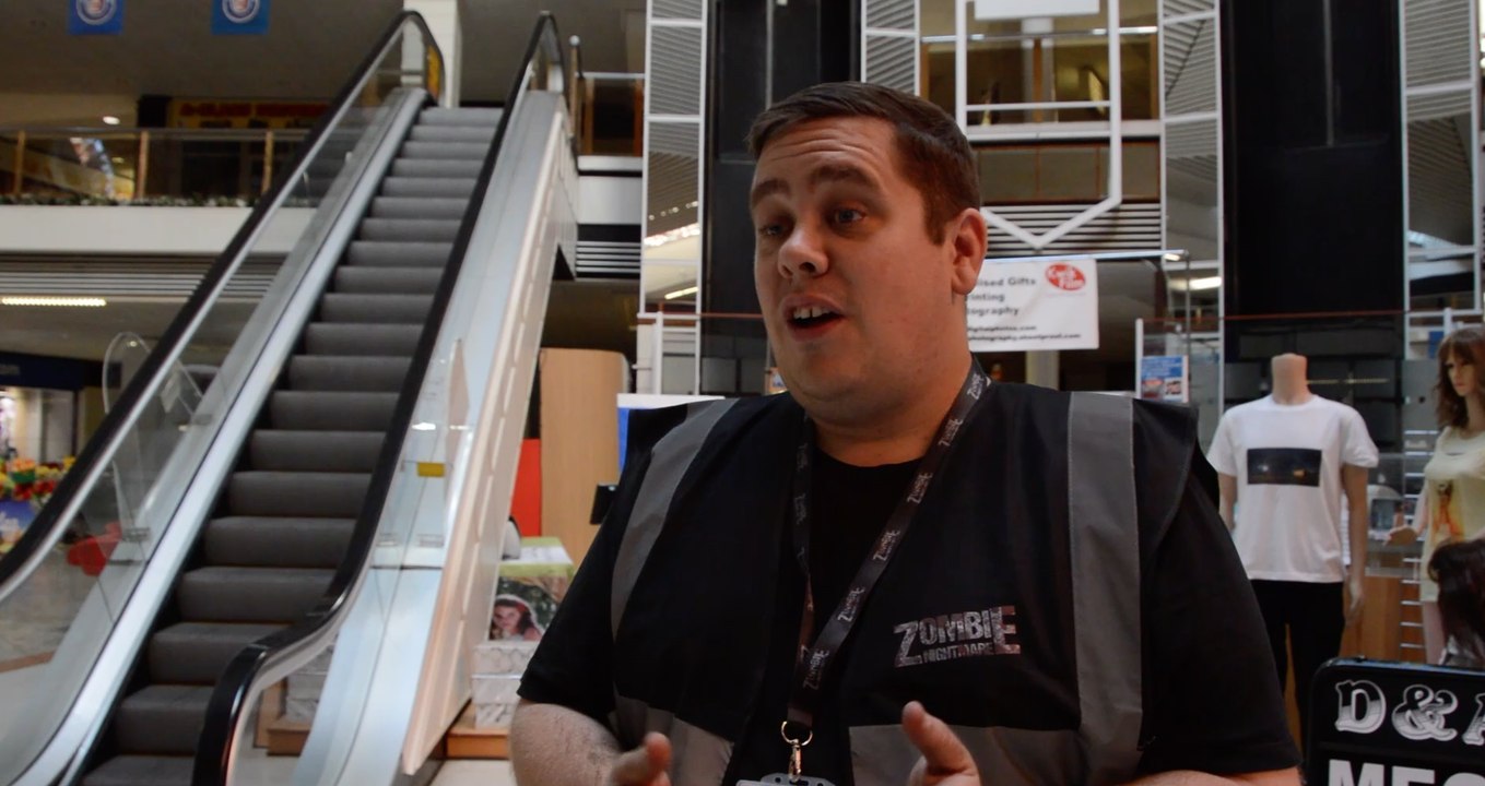 Zombie experience opens in Chatham shopping centre