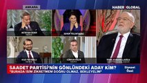 Canlı yayında Saadet Partisi lideri Karamollaoğlu'nun zor anları