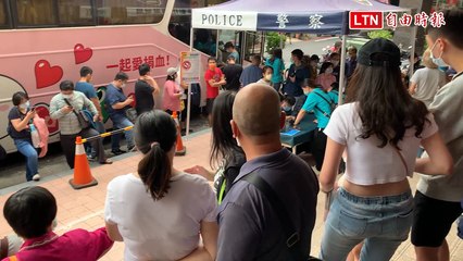 同島一命！ 彰化300人挽袖捐血解血荒