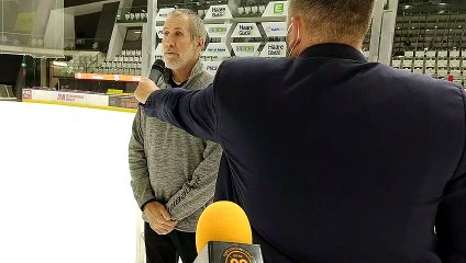 19.Runde: Vienna Capitals Headcoach Dave Barr