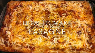 How to make Lasagne ! Really delicious