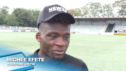 Maidstone United 1-0 Barrow: Practice makes perfect for Efete