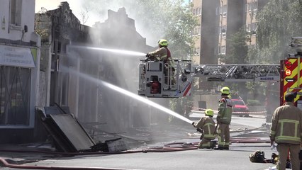 Blaze in Dartford burns down businesses