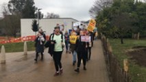 Staff strikes at the University of Kent continue