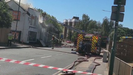 Fire breaks out in Dartford