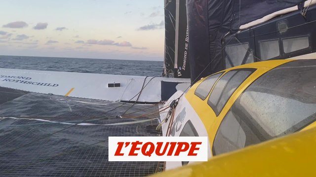 Cammas et Caudrelier attendus mardi en vainqueurs - Voile - Transat Jacque-Vabre