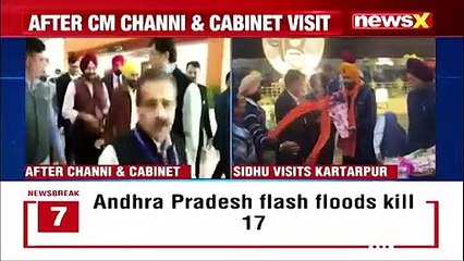 Navjot Singh Sidhu Visits Kartarpur Sahib After Kartarpur Corridor Reopens NewsX