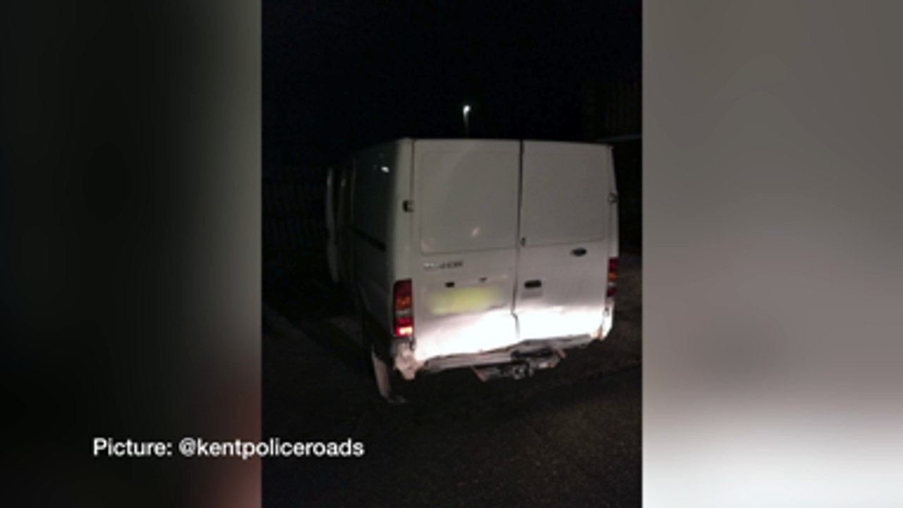 Police injured after crash in Sevenoaks