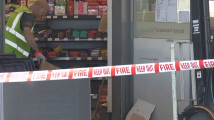 Car crashes into petrol station in Dover