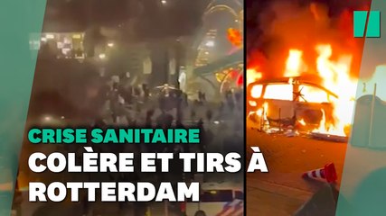 Confinement à Rotterdam: Des blessés par des tirs de la police lors d'une "émeute"