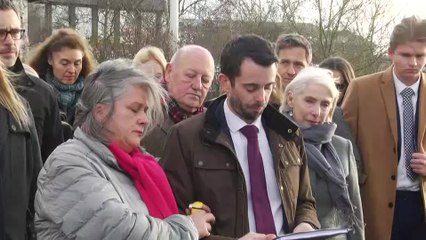 The family of Molly McLaren speak outside court