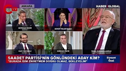 Karamollaoğlu'nu çileden çıkaran soru