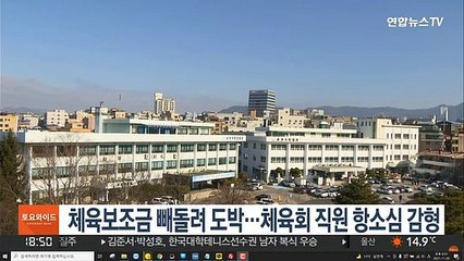 체육보조금 빼돌려 도박…체육회 직원 항소심 감형