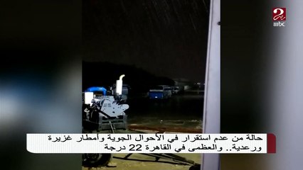 الأرصاد تكشف آخر تفاصيل عدم الاستقرار في الأحوال الجوية