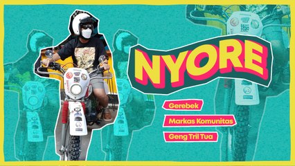 Nyore: Gerebek Markas Komunitas Geng Tril Tua Indonesia