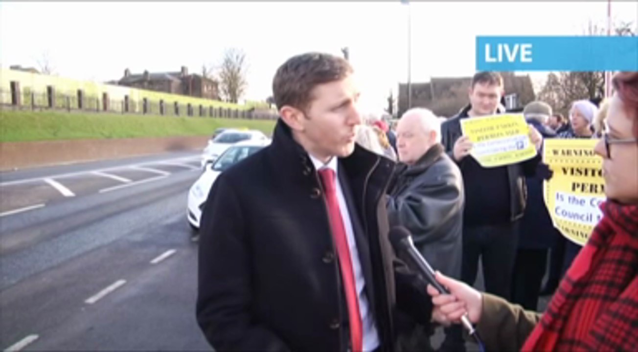 Protesters gather outside Medway council to oppose controversial changes to parking charges