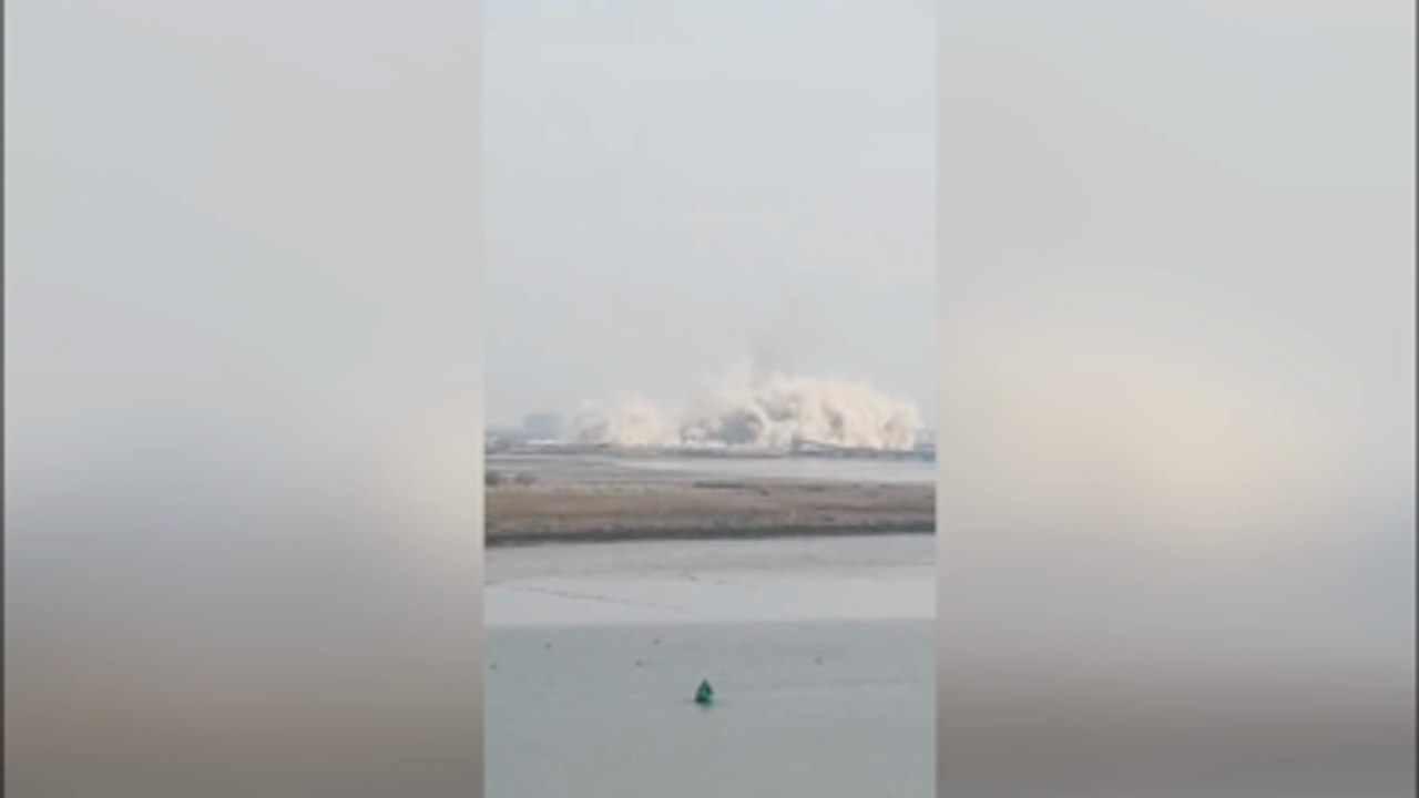 Kingsnorth Power Station Demolition