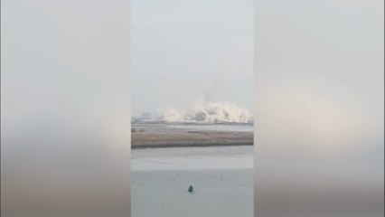 Kingsnorth Power Station Demolition