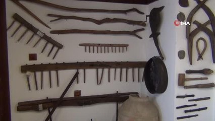 Bu müzeye giren tarım ve hayvancılığın geçmişini yolculuk yapıyor