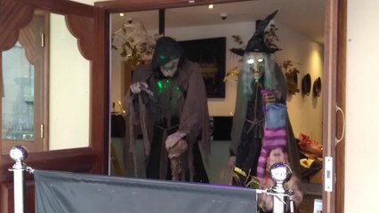 The Gallery's spooky decorations