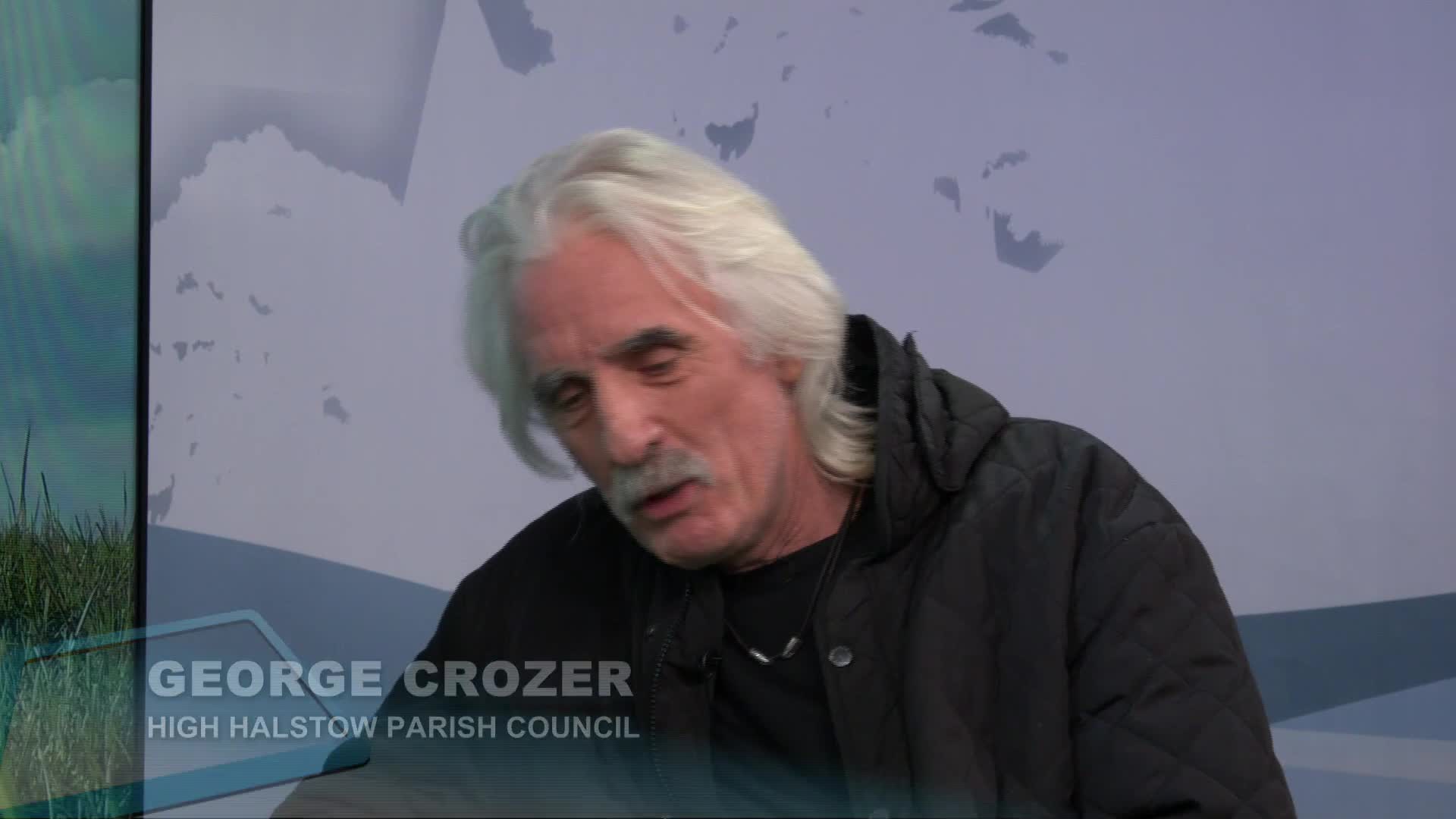 George Crozer, one of the protestors against the closure of golf course on Kent Tonight