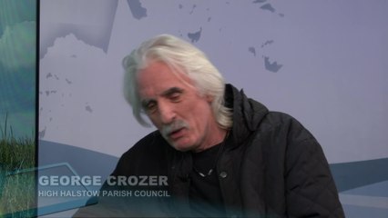 George Crozer, one of the protestors against the closure of golf course on Kent Tonight