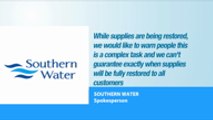 Public told to restrict water use as thousands left without supply across Kent