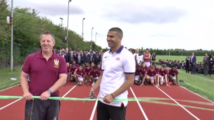 World Champion GB sprint star Adam Gemili returns to Dartford Grammar School