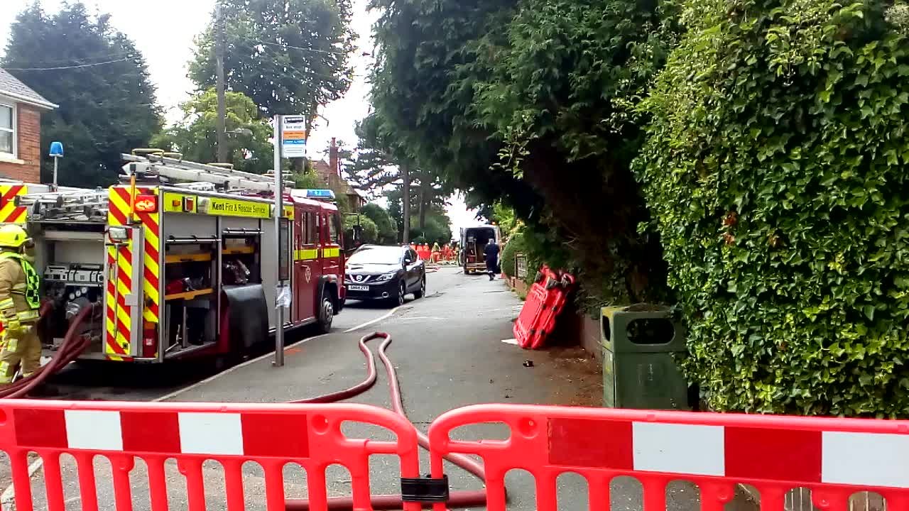 Homes evacuated after gas leak